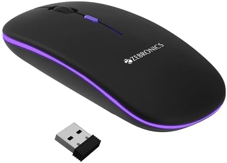 Zebronics Blanc Slim Wireless Mouse